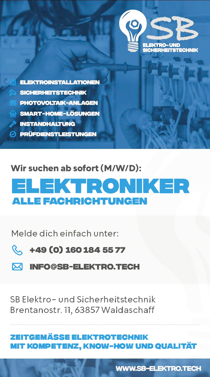 Stellenausschreibung